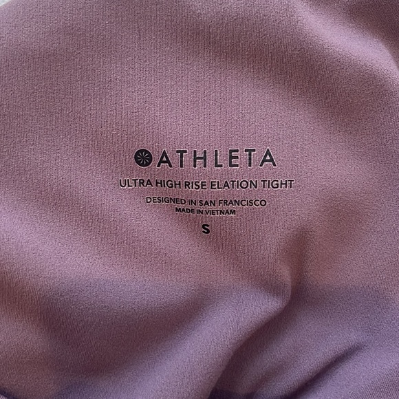 Athleta Ultra High Rise Elation Tight size S - Picture 2 of 2